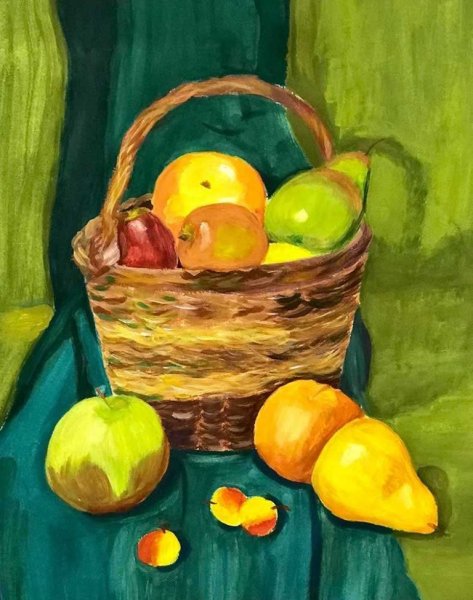 Натюрморт с фруктами