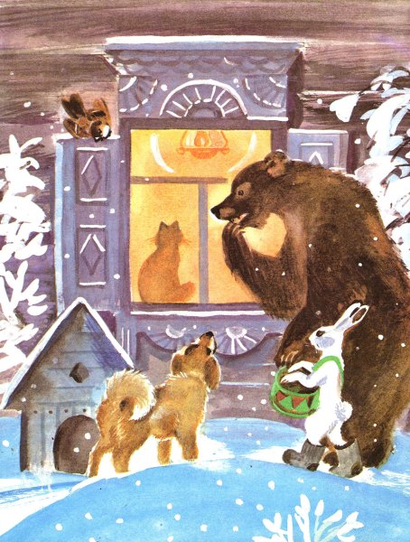 Иллюстрации к Аленушкиным сказкам мамин-Сибиряк