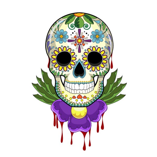 Мексиканский череп