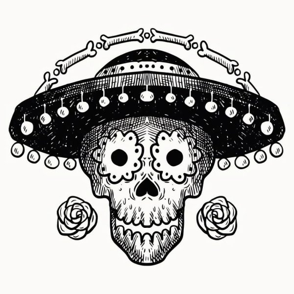 Санта Муэрте вектор