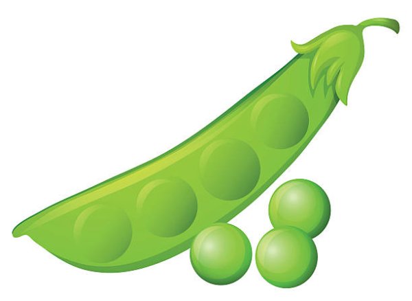 Горох для детей мультяшные