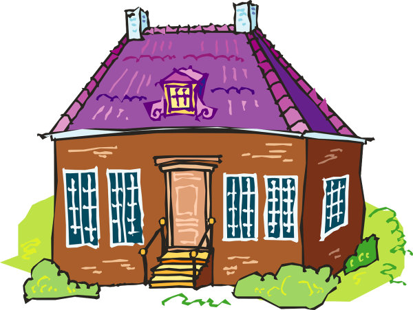 Домик рисунок