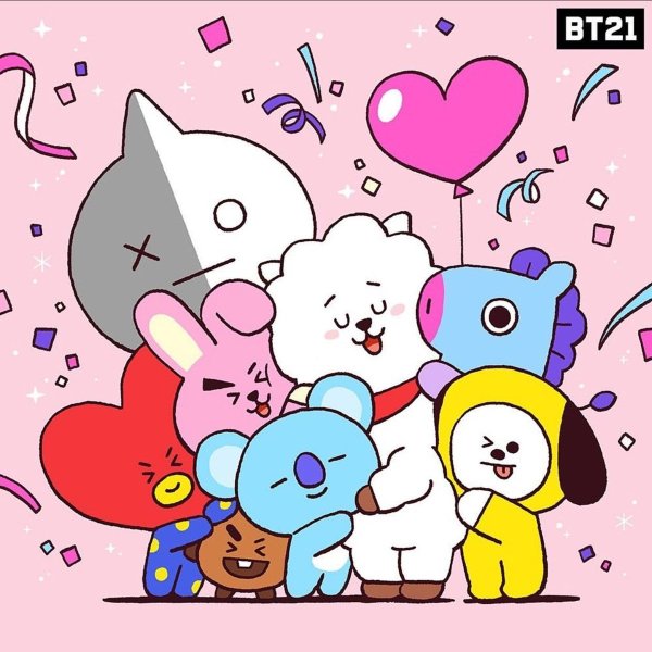 Персонажи БТС bt21