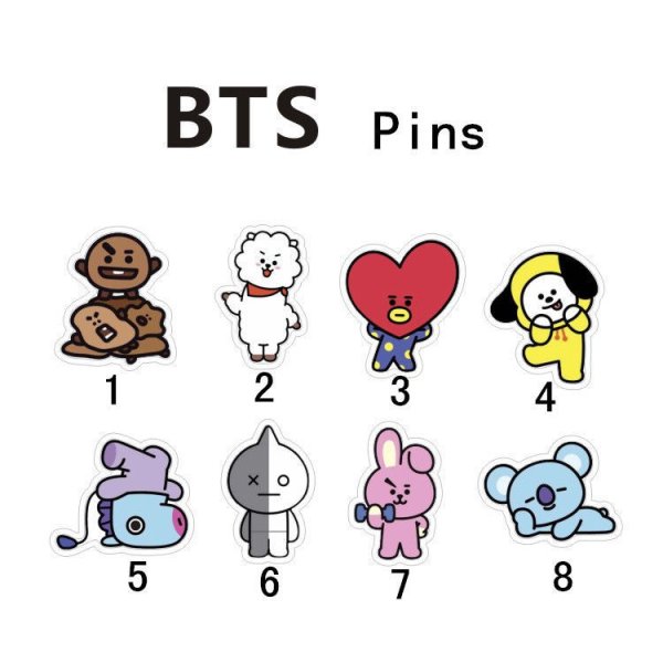 БТС И их персонажи bt21