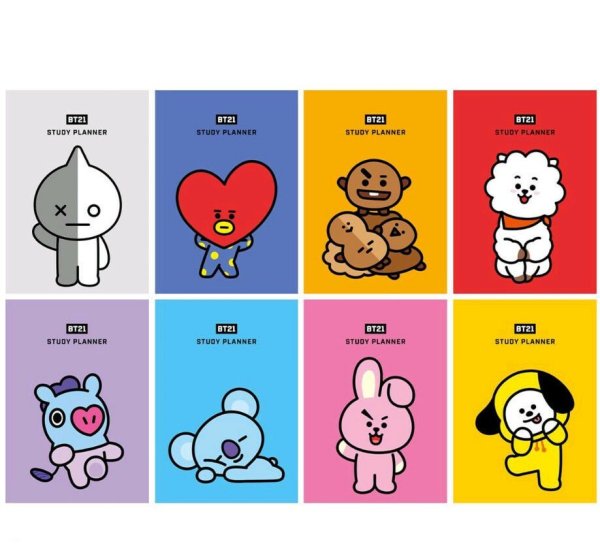 БТС И их персонажи bt21