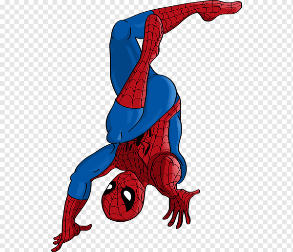 Человек паук цветной