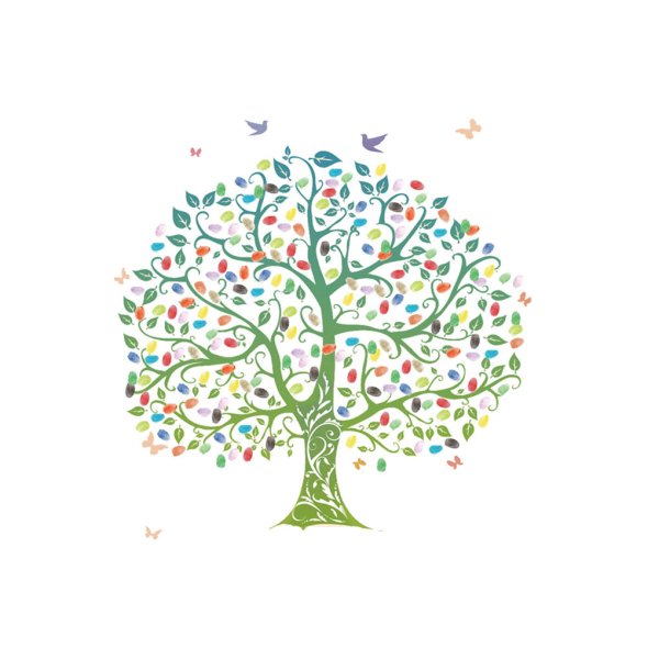 Красивое дерево желаний