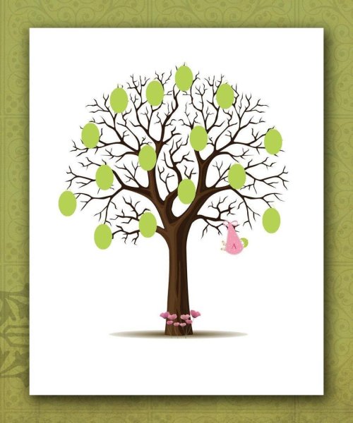 Дерево пожеланий макет