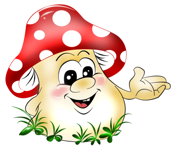 Мухомор для детей детского сада