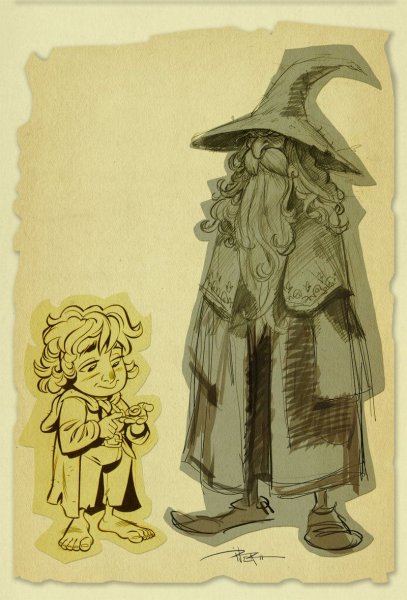 Бильбо Бэггинс арт