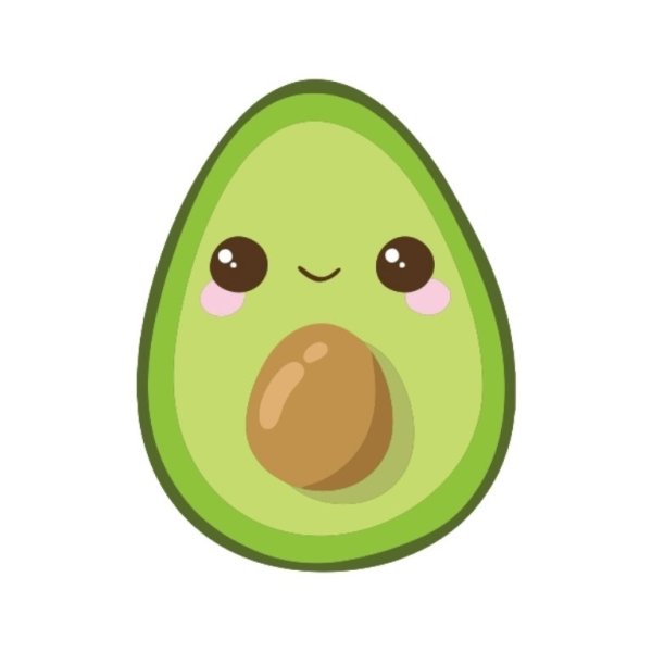 Наклейки "авокадо"