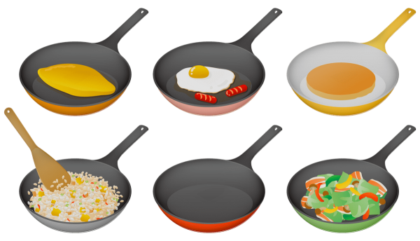 Сковорода мультяшная