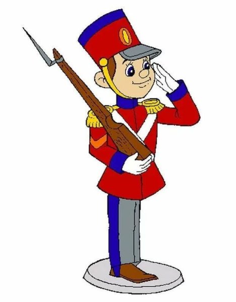 Раскраска солдатики для детей