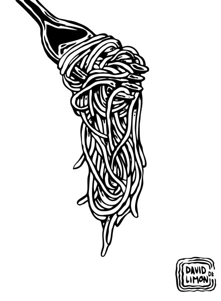 Иллюстрации итальянская паста