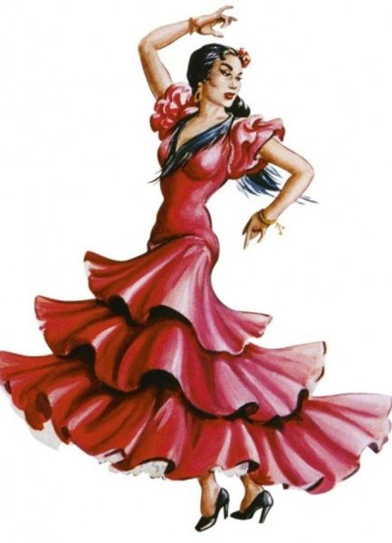 Иллюстрация к опере Кармен ж.Бизе