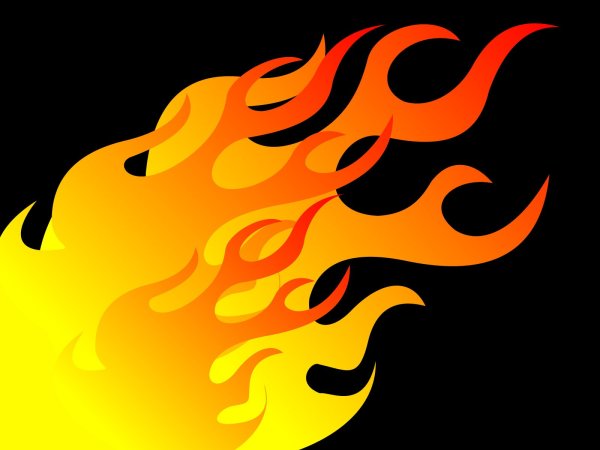 Стилизованное пламя