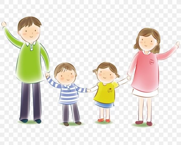 Дети и взрослые иллюстрации