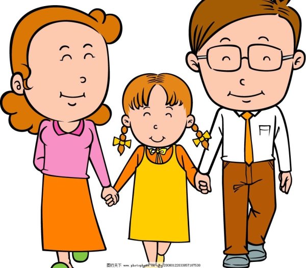 Родители мультяшные