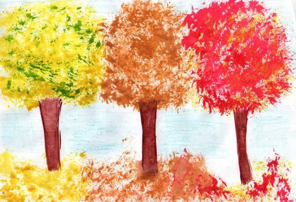 Рисунок на тему осень