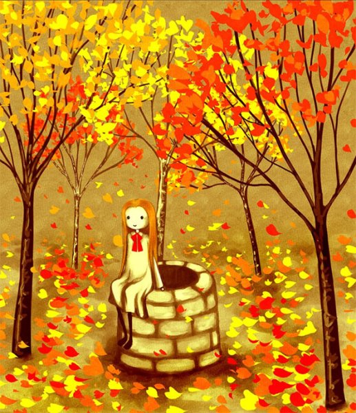 Рисунок красота осени