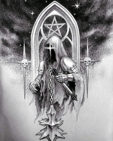 Средневековый стиль рисования