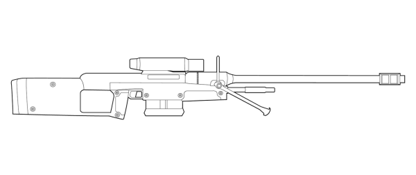 М40 винтовка чертеж