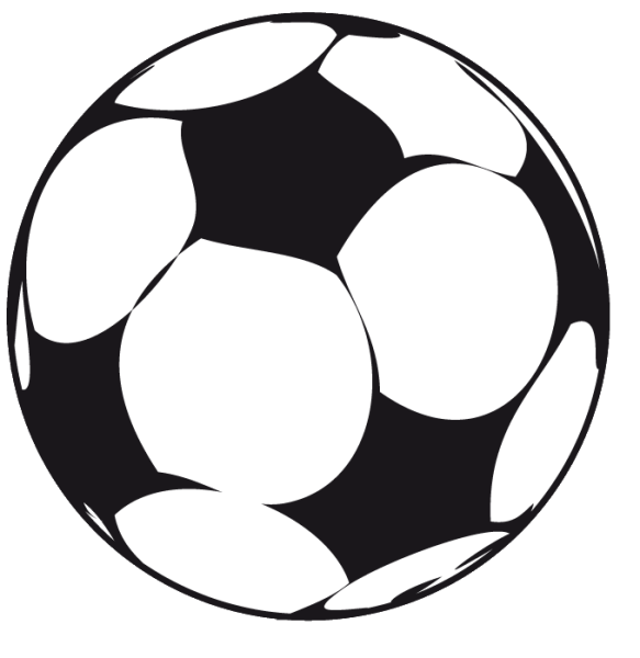 Рисование футбольный мяч