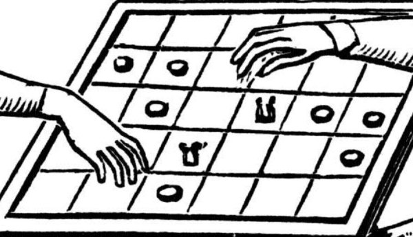 Шашки раскраска для детей