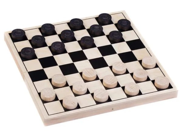 Шашки детские деревянные