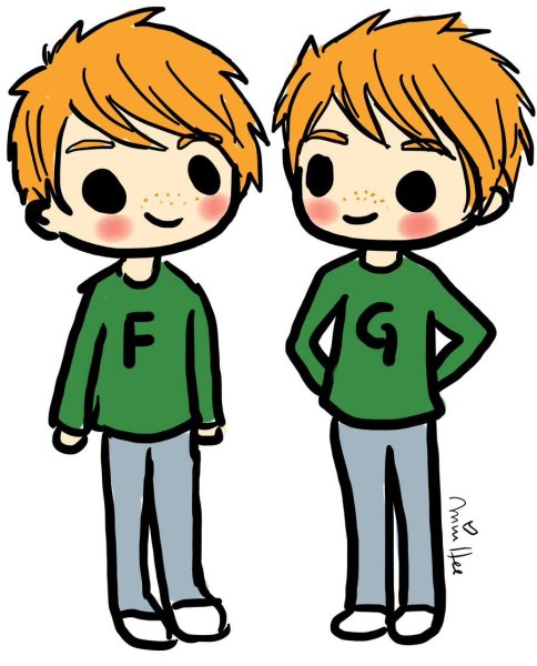 Фред и Джордж Уизли Чиби