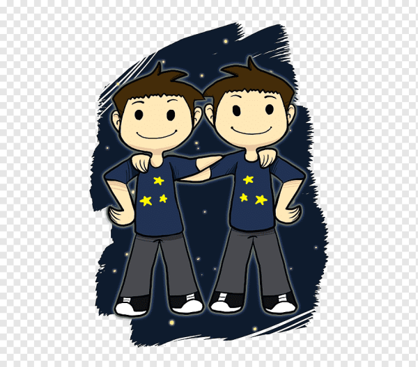 Близнецы иллюстрация