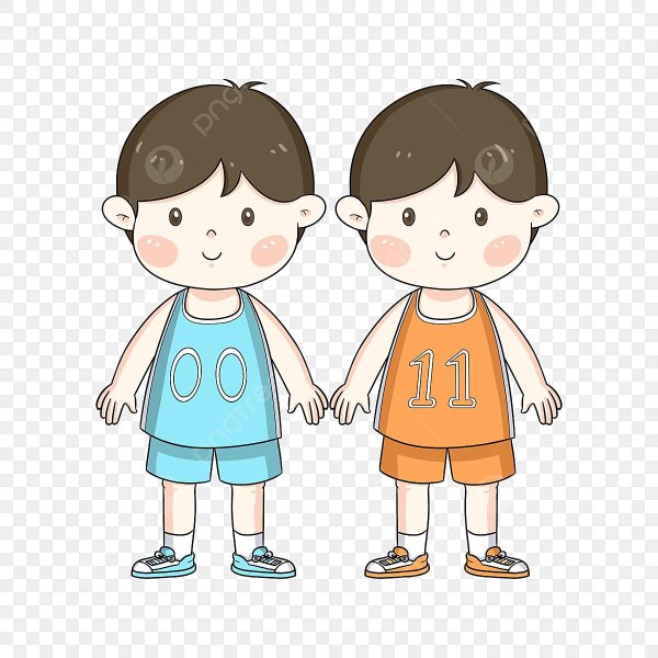 Близнецы рисунок