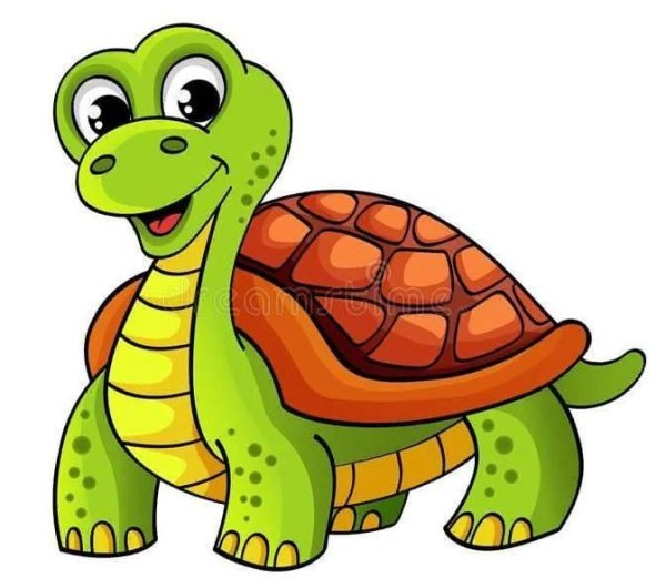 Черепаха мультяшная