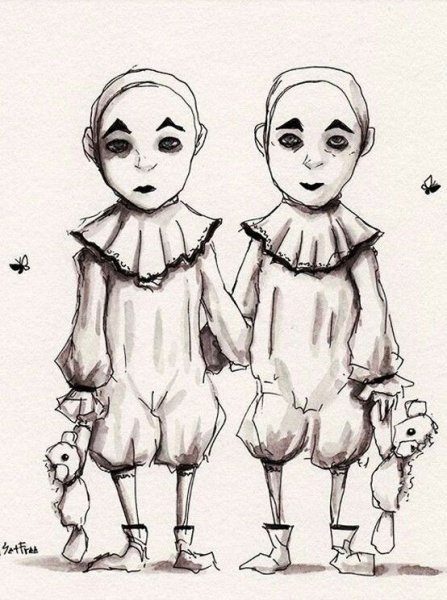 Дом странных детей Мисс Перегрин двойняшки