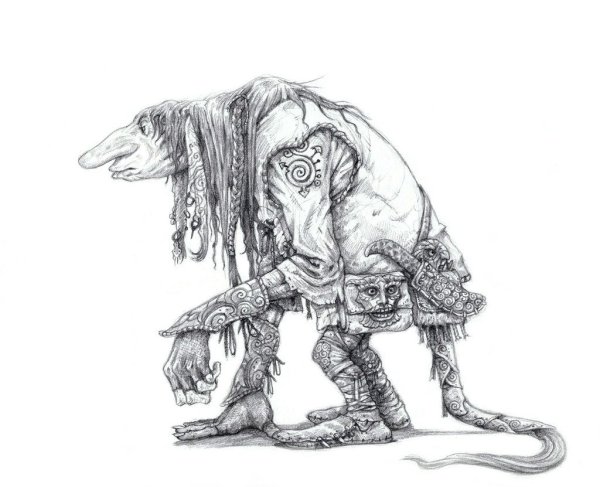 Как рисовать троллей