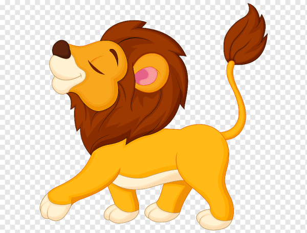 Лев мультяшка