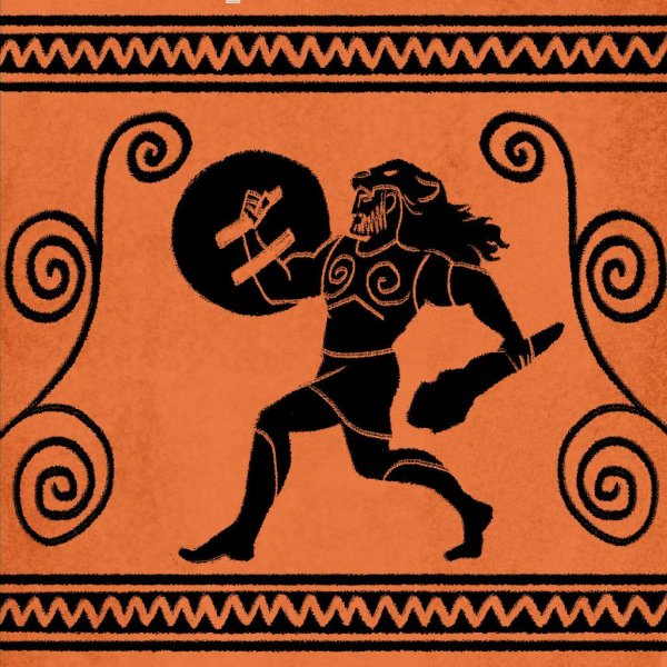 Антропоморфный орнамент древней Греции