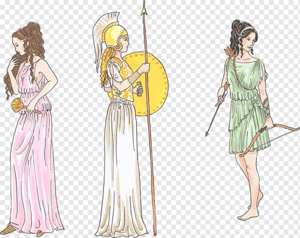 Гера богиня древней Греции рисунок