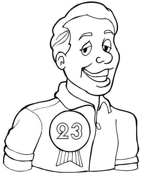 Силуэт мужчины с ребенком на руках