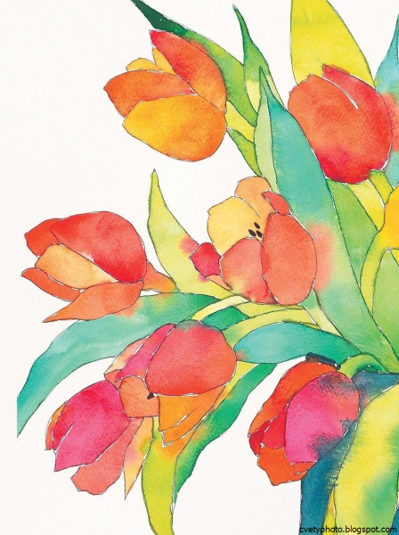 Рисование цветов