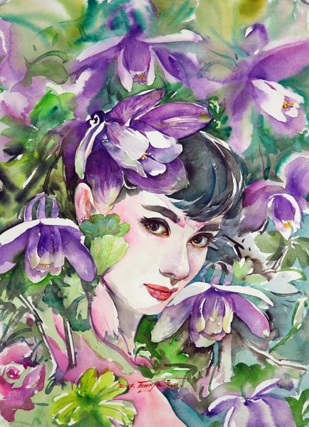 Художник Audrey Hepburn