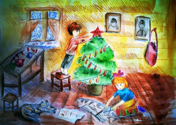 Новый год глазами детей