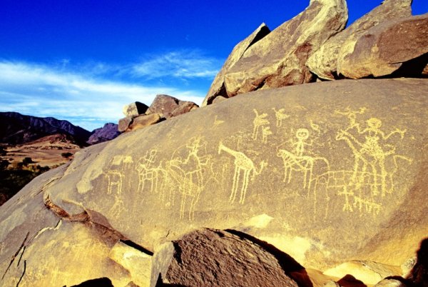 Ергаки петроглифы