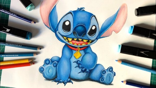 Рисуночки Стич