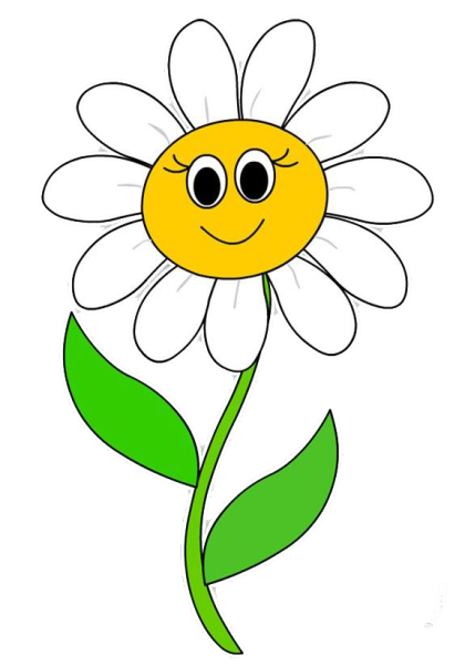 Нарисовать ромашку