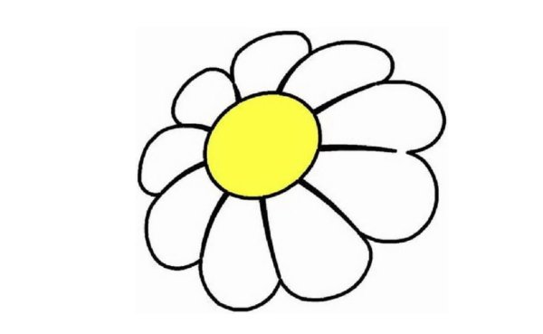 Ромашки для вырезания цветные