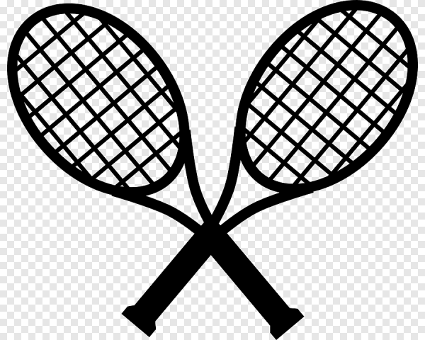 Две скрещенные теннисные ракетки