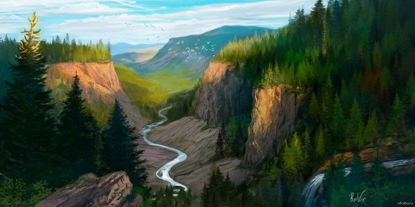 Сибирь иллюстрация