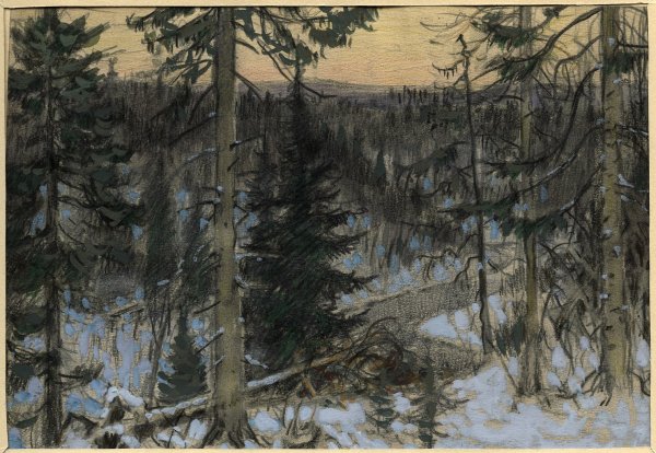 Картина Тайга