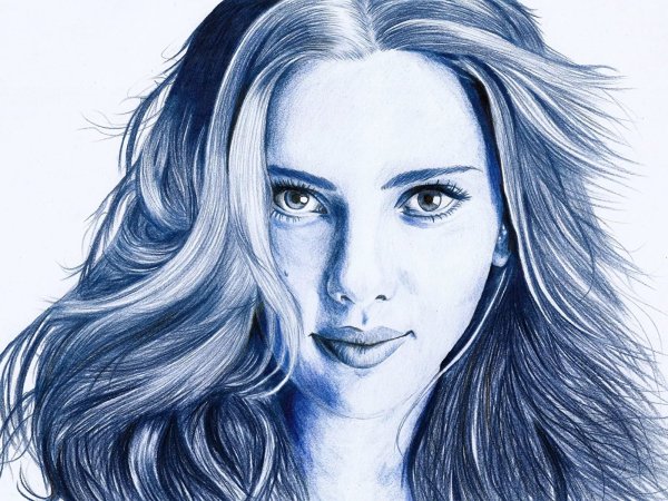 Скарлетт Йоханссон портрет